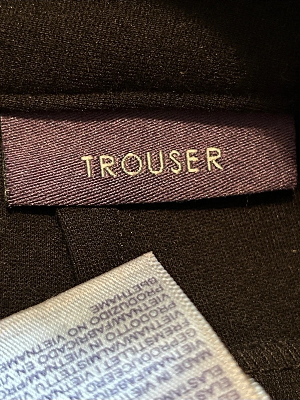 NYDJ Trouser Pants Lift Tuck Technology Black Ponte Knit Bootcut Size 4